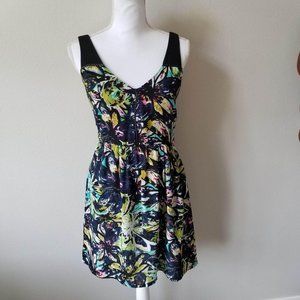 Dex / Medium / Chiffon Multi Color Summer Dress